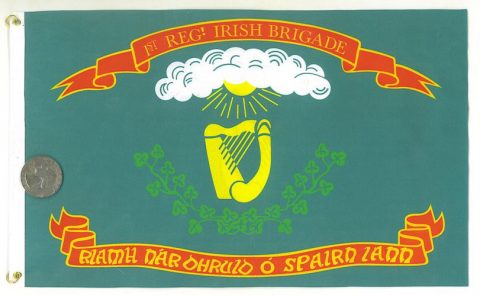 1:6 scale Civil War / Union 1st Regiment Irish Brigade Flag | ONE SIXTH ...