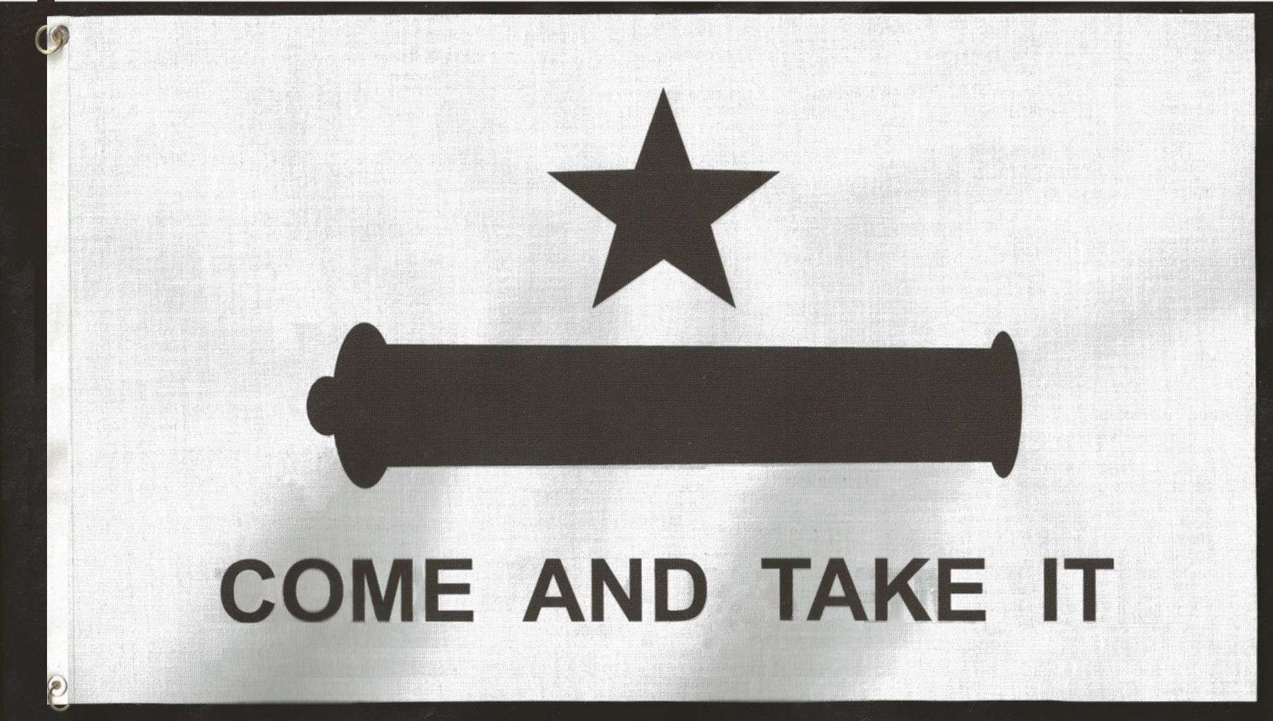 1 6 Scale 1835 Gonzales Flag Come And Take It ONE SIXTH SCALE KING 