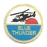 BLUE THUNDER PATCH – The Patch Parlour Collective