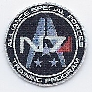 MEPA-SET-6 Mass Effect Video Game Alliance Special Forces Patch Set 6 Patches 