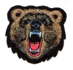 1:6 scale Russian Bear Morale Patch | ONE SIXTH SCALE KING!