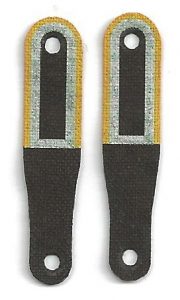 1:6 scale WWII German SS Cavalry/Recon Shoulder Board Set 03: Sc | ONE ...