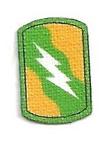 US Army 155th Armored Brigade Full Color Patch