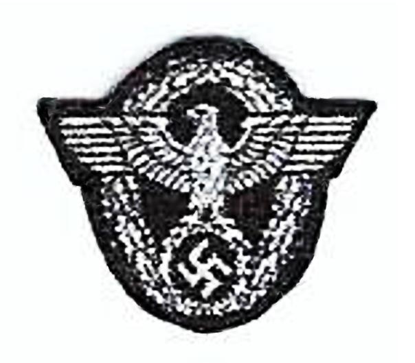 M34 Police Cap Patch 2